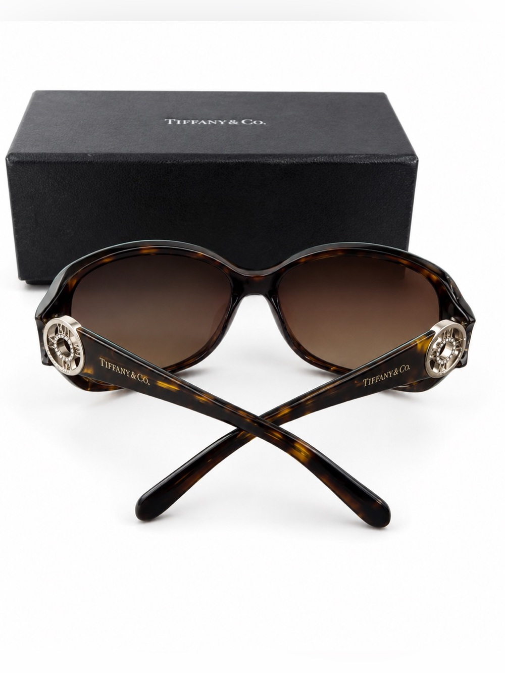 Tiffany & Co. Tortoiseshell Sunglasses with Brown Gradient Lenses